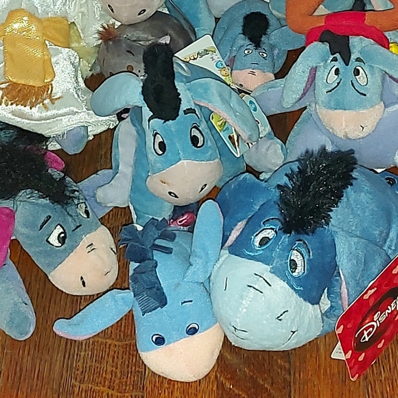 EEYORE Plush Collection  25 stuffed animal Eeyore donkey from Winnie The Pooh - Picture 4 of 6